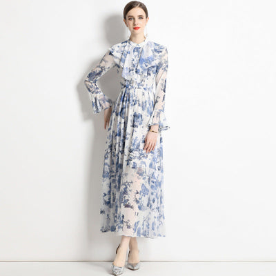 AERIS – ELEGANT BLEKKTRYKK KJOLE
