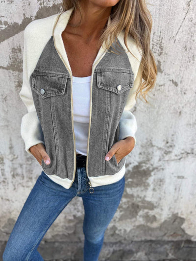 Felicia™ | Unik denimjakke med vintage vri