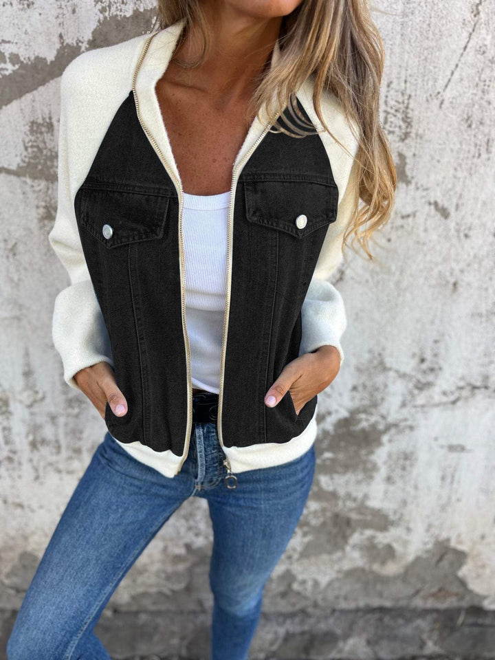 Felicia™ | Unik denimjakke med vintage vri