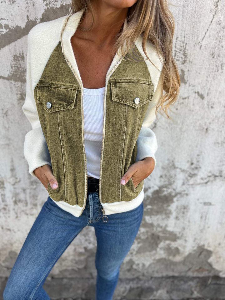 Felicia™ | Unik denimjakke med vintage vri