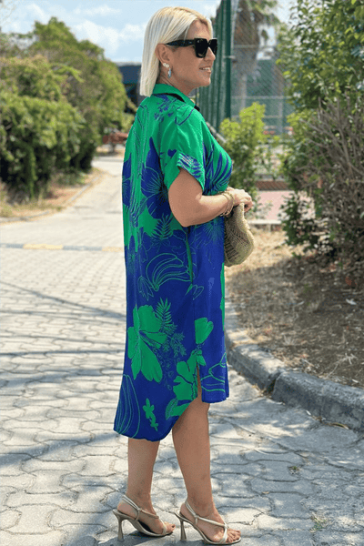 Naomi – Kjole med blomsterprint
